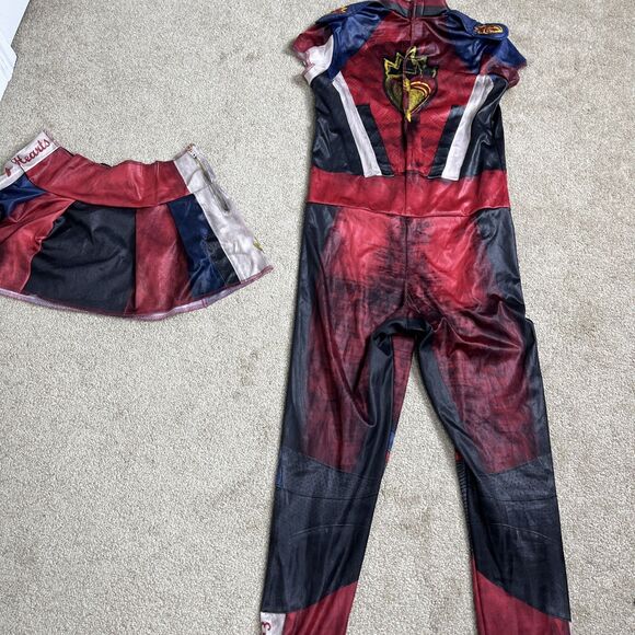 DISNEY DESCENDANTS 3 EVIE COSTUME‎ Jumpsuit & Skirt SIZE 10-12 Read - Picture 6 of 10